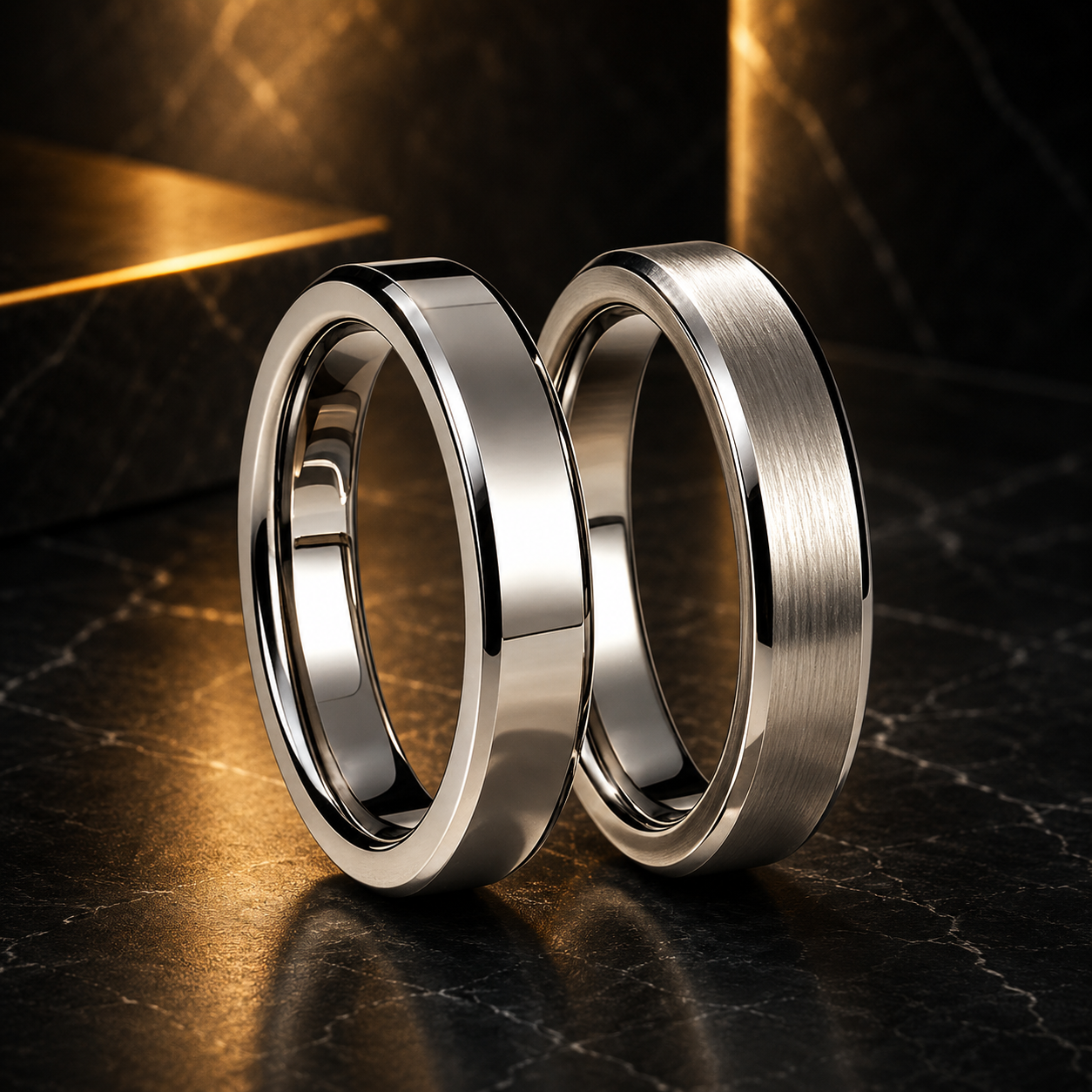 Anillos de tungsteno para mujer