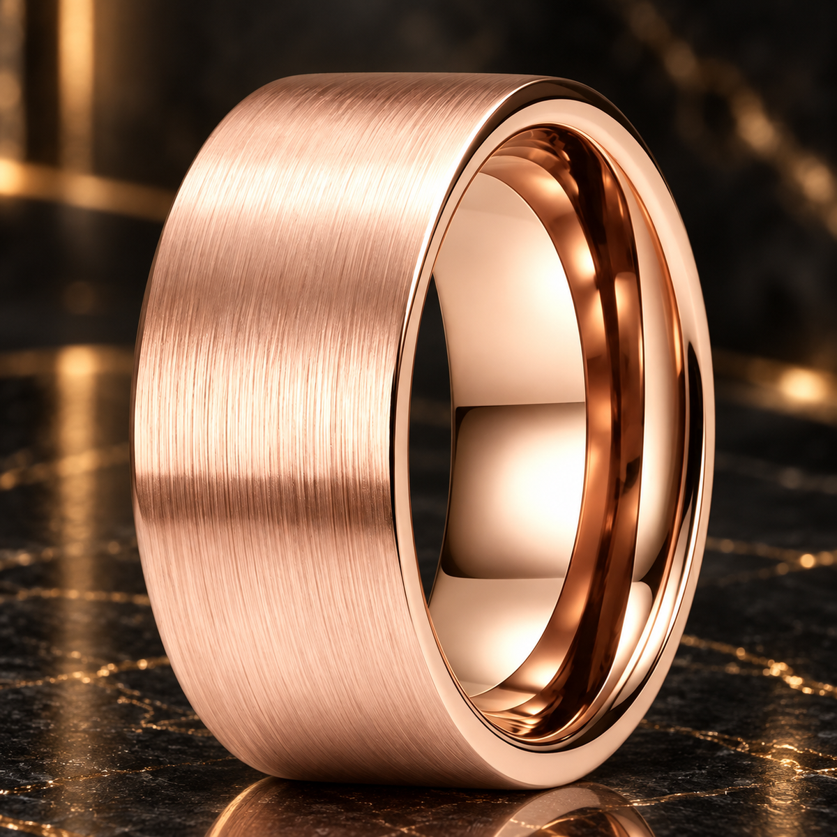 Anillo de Tungsteno 10mm para Pulgar