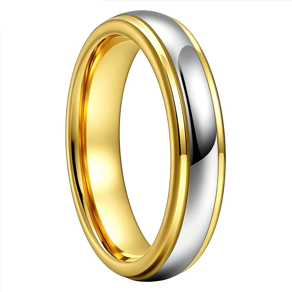 Anillo de Tungsteno Bicolor